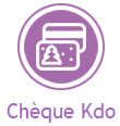Icone chèque cadeau